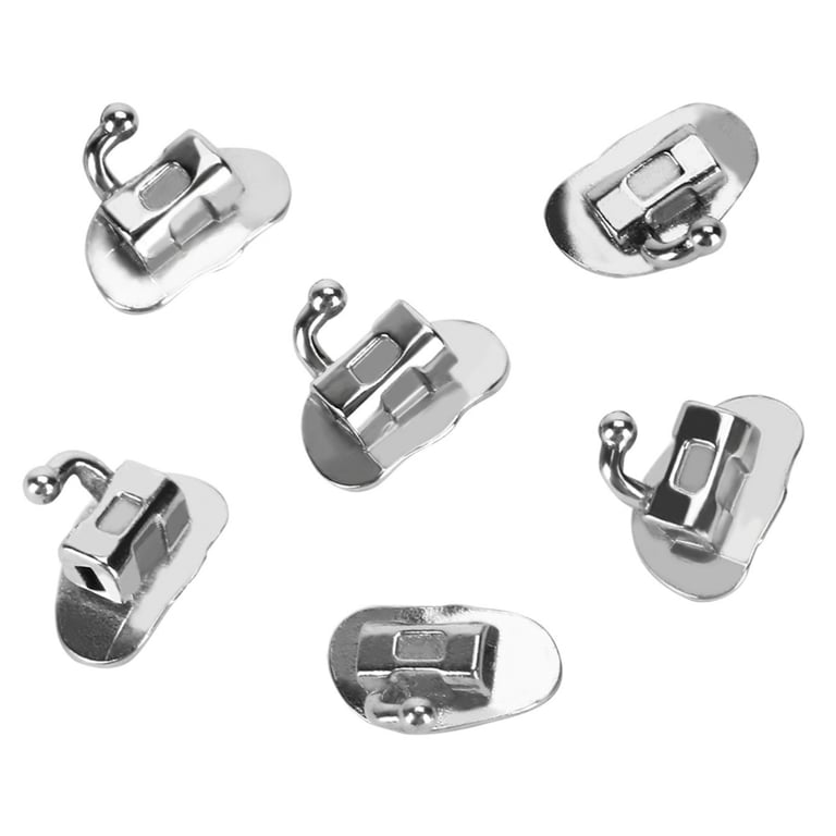 JMU Bondable 2nd Molar Buccal Tubes, MBT 0.018", Monoblock, 80/Box. Single non-convertible tube