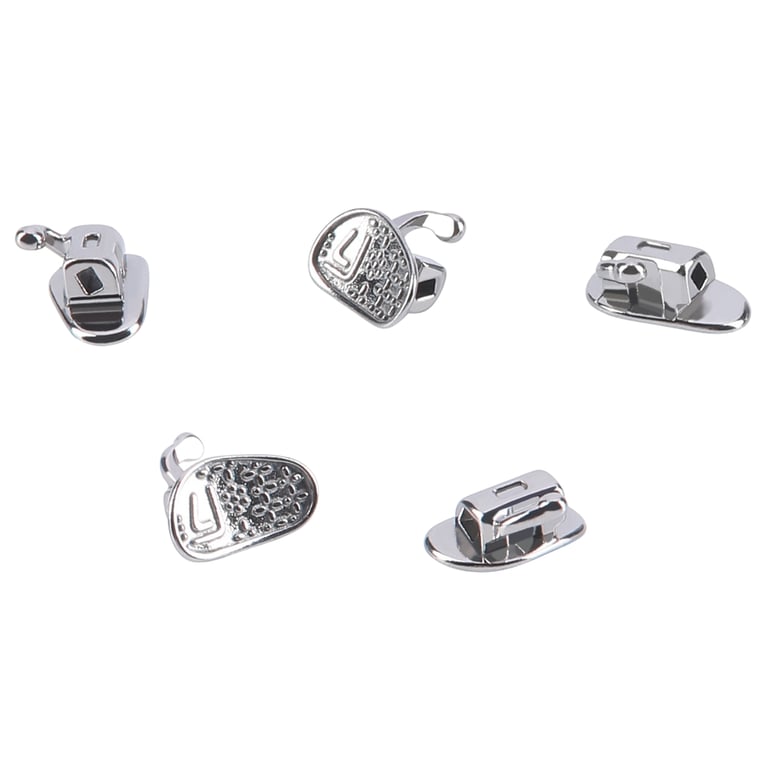 JMU Bondable 2nd Molar Buccal Tubes, Roth 0.018", Monoblock, 80/Box. Single non-convertible tube