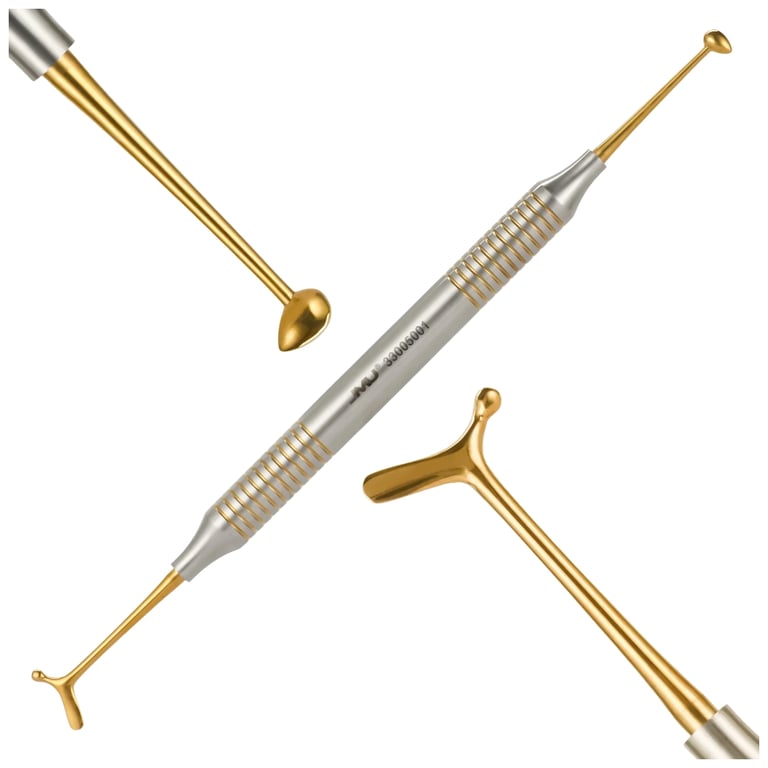 JMU Burnisher, 1/Pk. Made of stainless steel and features a textured no-slip handle for precise