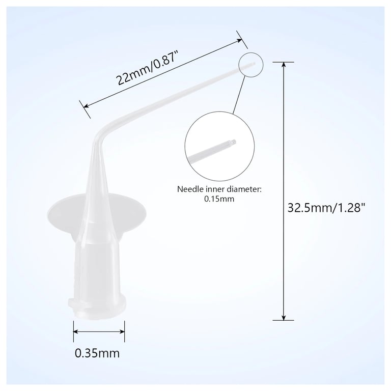 JMU Butterfly Prebent Endodontic Irrigator Tips, 