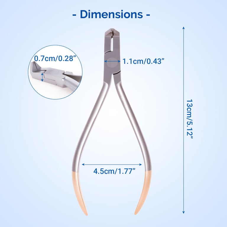 JMU Distal End Cutter Pliers with Tungsten Carbid