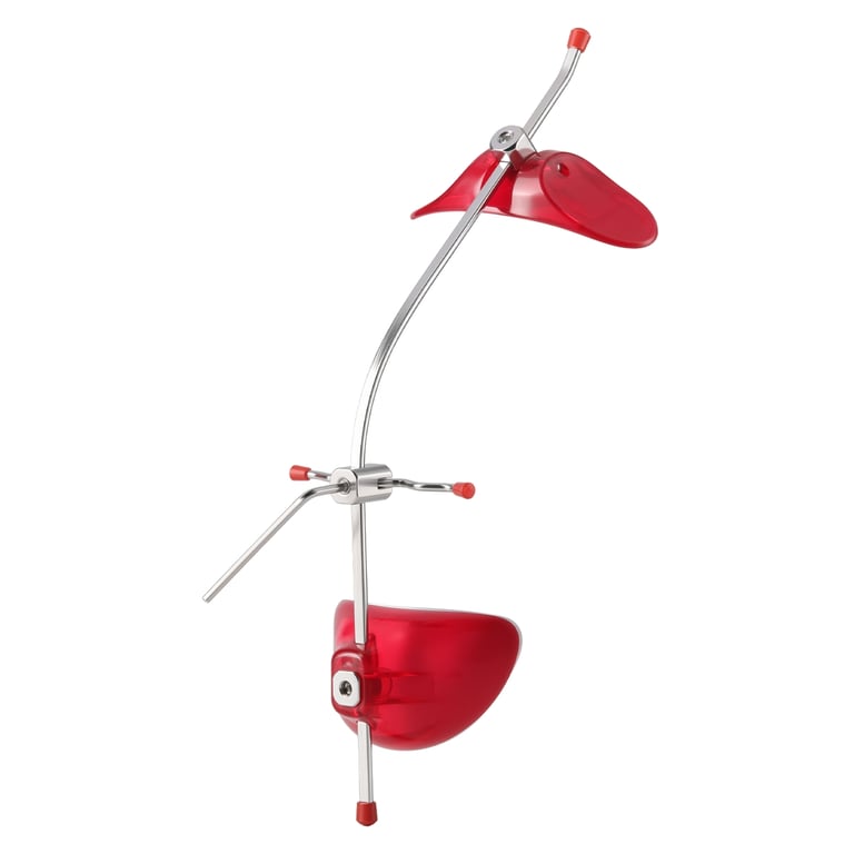 JMU Forward Pull Headgear, Single Bar, Red, 1/Pk. Applies anterior maxillary traction in Class III