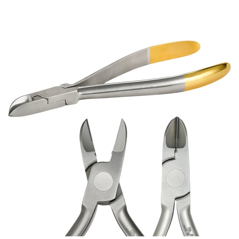 JMU Ligature Cutters, 1/Pk. Made of stainless steel and is designed to cut ligatures securing