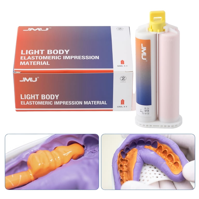 JMU Light Body VPS Impression Material, Fast Set,