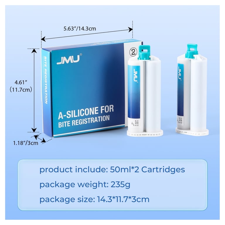 JMU Normal Set A-Silicone Bite Registration Mater