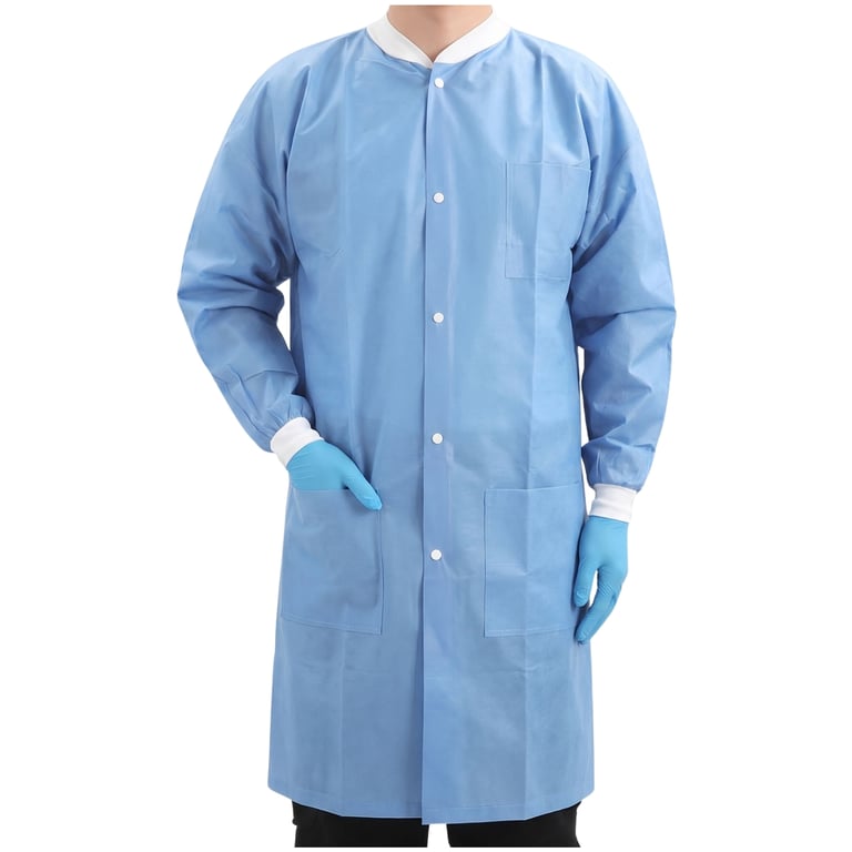 JMU Plus SMS Lab Coat, 40g, Knee Length, 3 Pocket