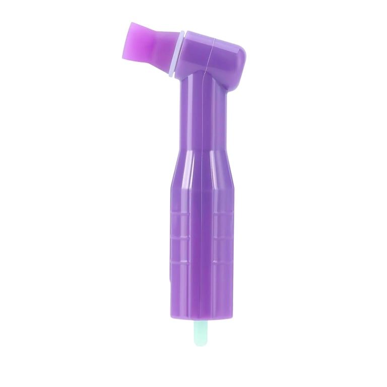 JMU Prophy Angle with 105° Soft Cup, Blue, Latex-Free, 500/Pk. Features TPE construction