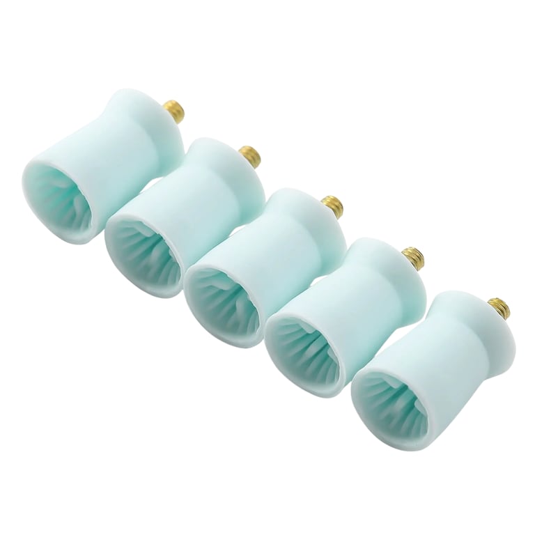JMU Screw-Type Silicone Prophy Cup, 4-Webbed Soft, Ivory White, 144/Pk. Threads onto any universal