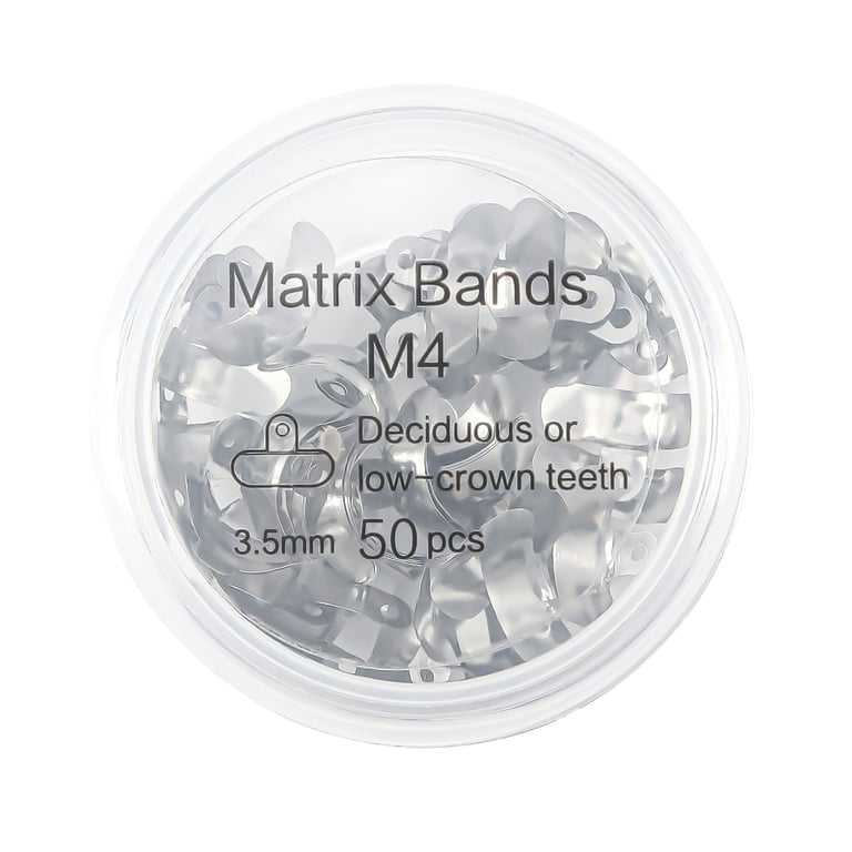 JMU Sectional Matrix Bands, Size: 3.5 mm Deciduou