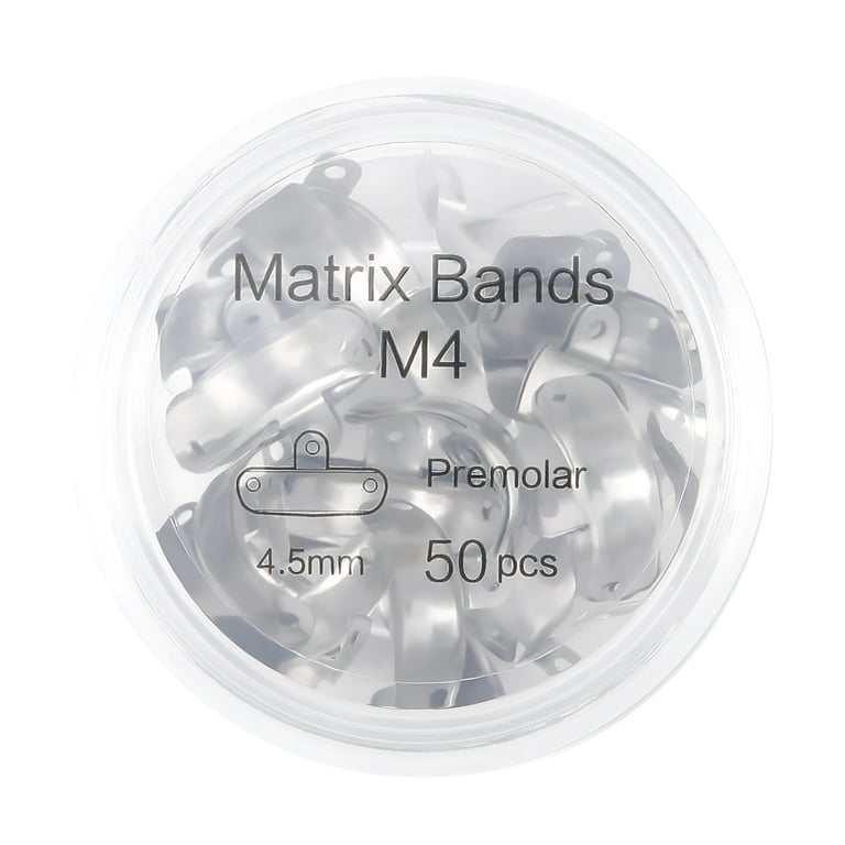 JMU Sectional Matrix Bands, Size 4.5 mm Premolar,