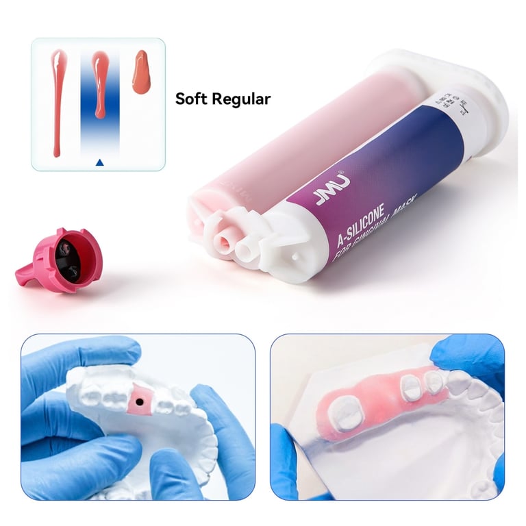 JMU Soft Regular Fluidity A-Silicone Gingival Mas