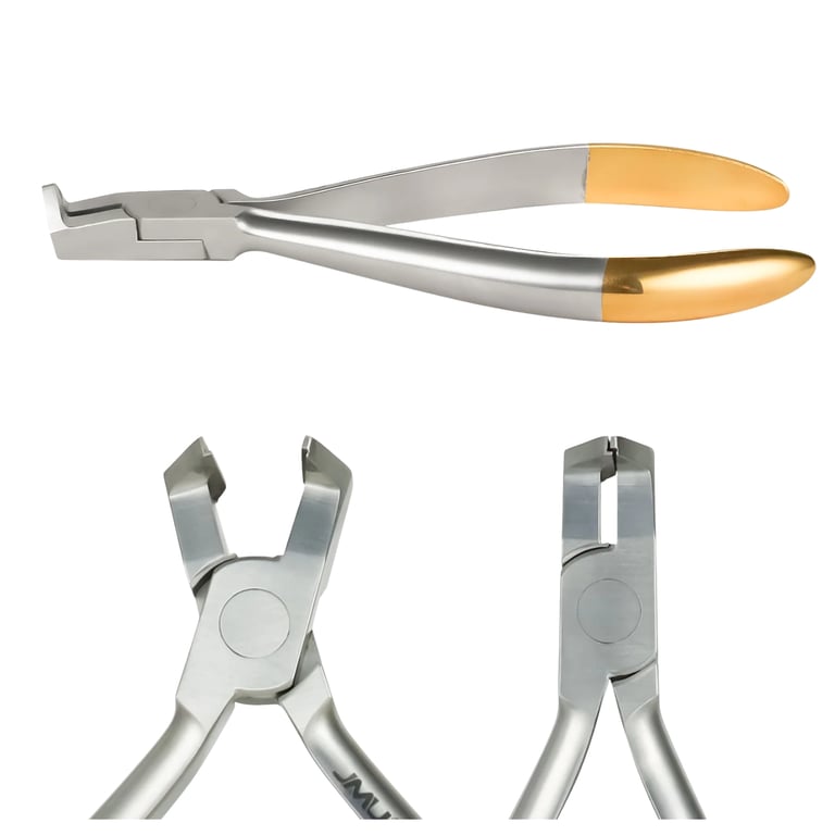 JMU Distal End Cutter Pliers with Tungsten Carbide Inserts, Autoclavable, 1/Pk. Made of stainless
