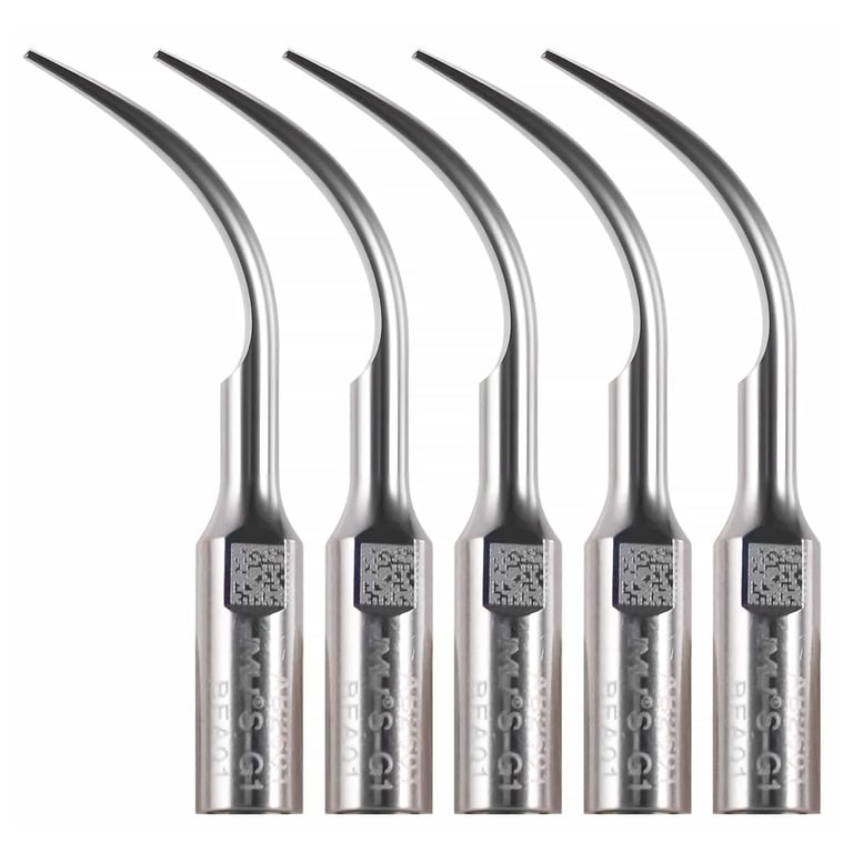 JMU Stainless Steel Ultrasonic Scaler Tip, S-G1, Satelec/DTE/NSK Compatible, 5/Pk. Removes