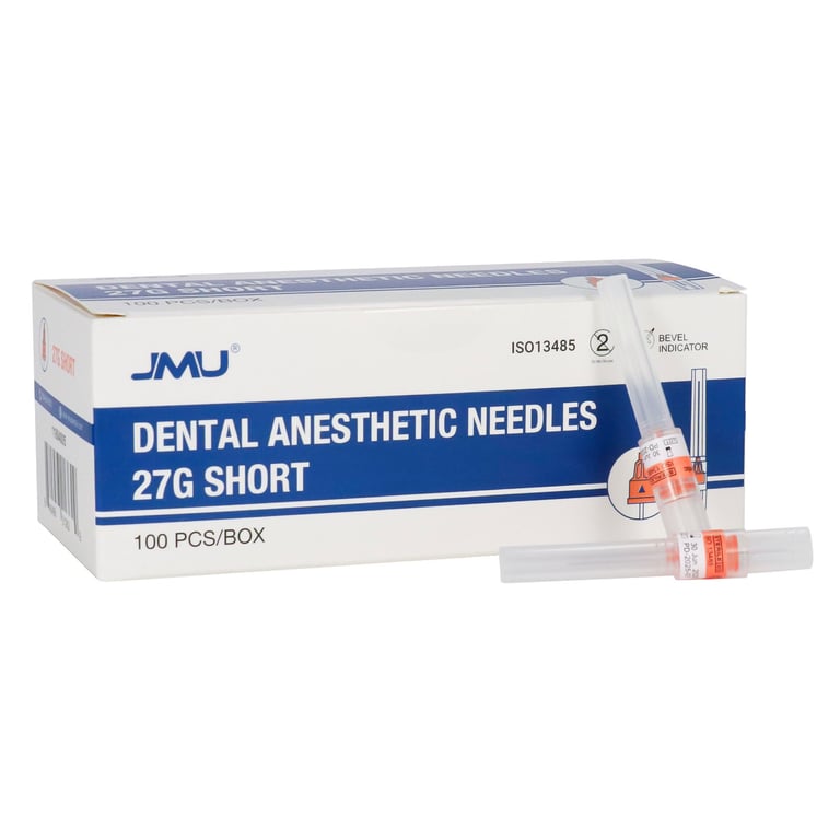 JMU Disposable Dental Anesthetic Needle, 27 Gauge