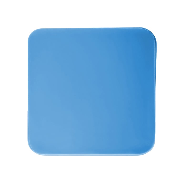JMU 6" x 6" Latex Rubber Dam, Unscented, Blue, 36/Pk. Designed with natural latex for strength