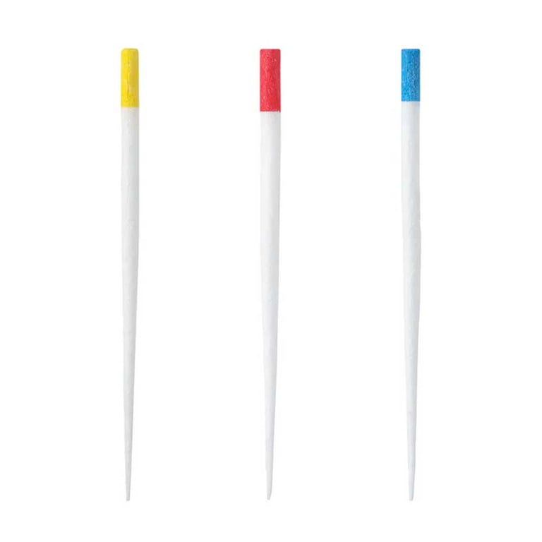 JMU #F1-F3 Asst Absorbent Paper Points, Color-Coded, 100/Pk. Gutta Percha Points with a uniform