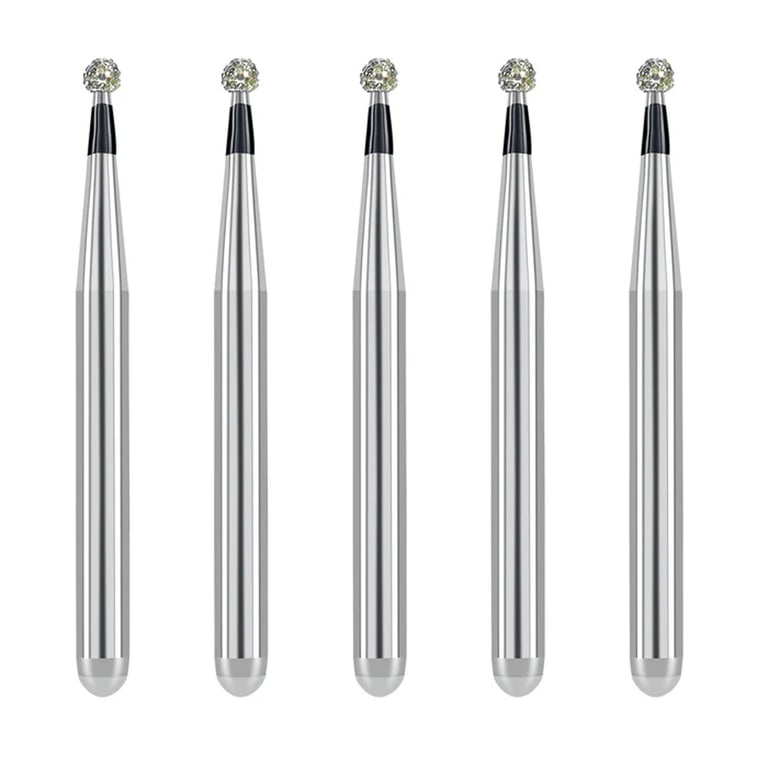 JMU FG #801-012SC Super Coarse Round Diamond Burs, 5/Pk. Made from high-quality materials