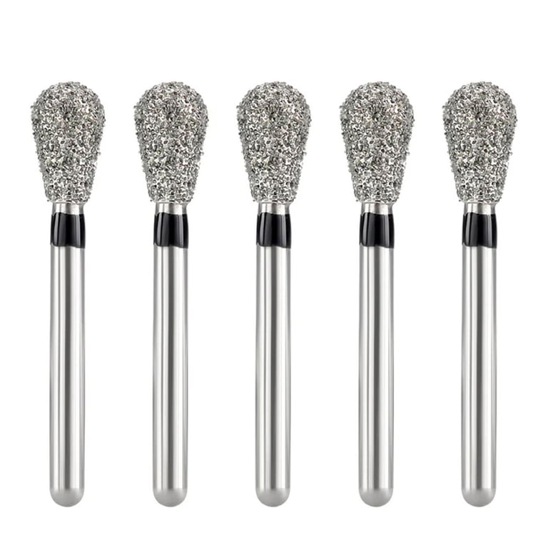 JMU FG #830L-034SC Super Coarse Long Pear Diamond Burs, 5/Pk. Made from high-quality materials