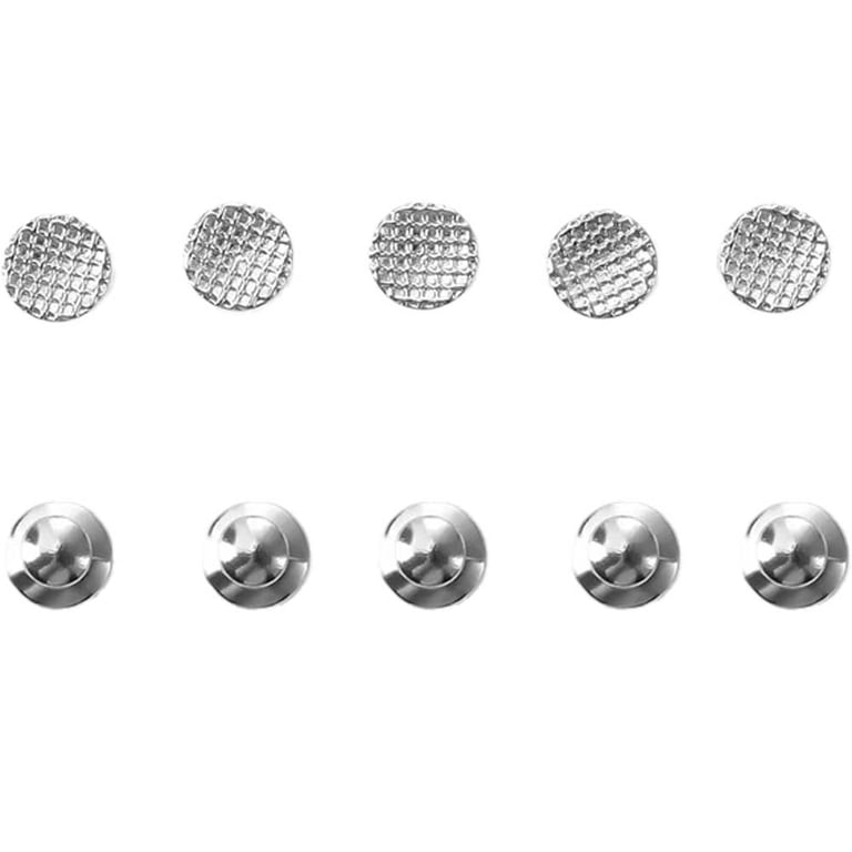 JMU Bondable Monoblock Lingual Buttons, Stainless