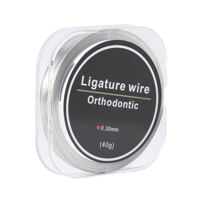 JMU 0.30" Stainless Steel Ligature Wire, 40g/Roll, 1/Pk. Features durable and flexible wire
