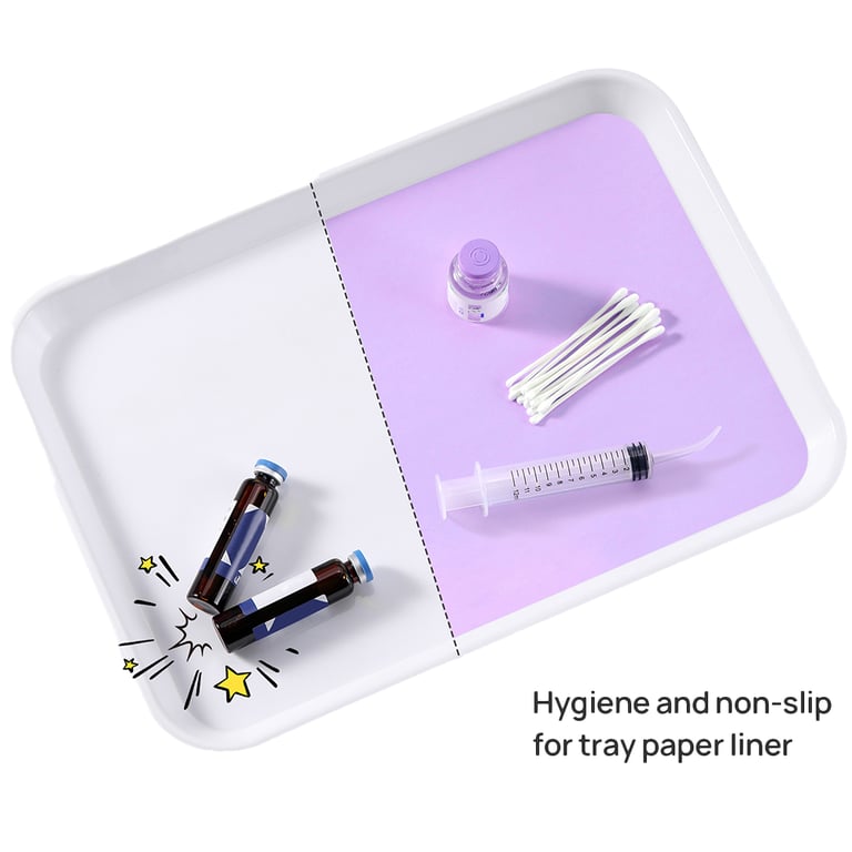 JMU Dental Paper Tray Cover Liner, Size B 8.5" x 