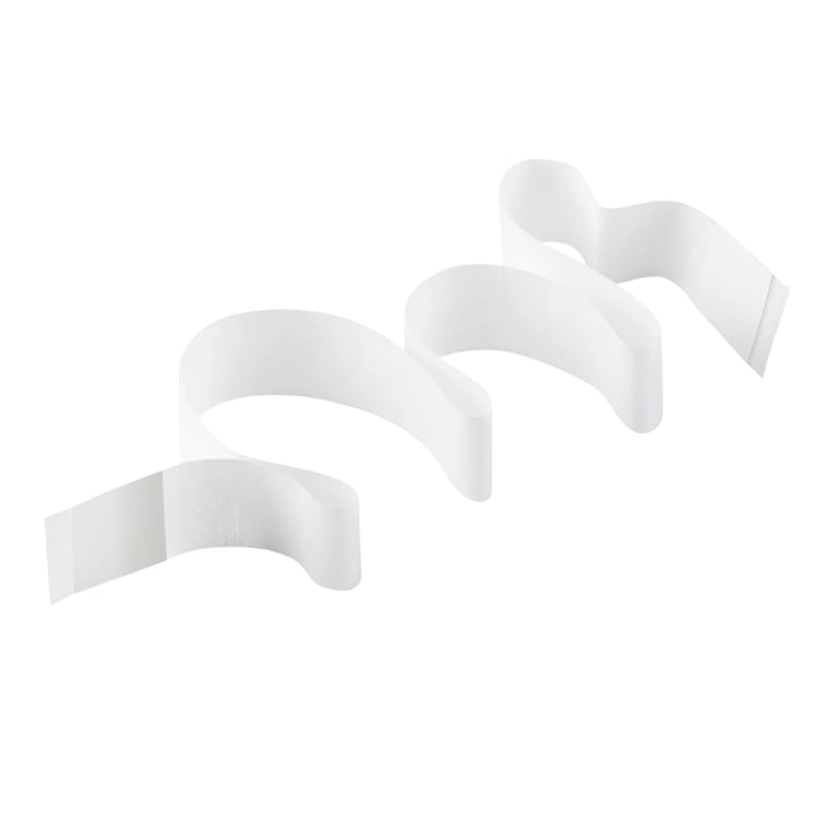 JMU 0.78" x 17.71" Disposable Bib Holders, 250/Pk