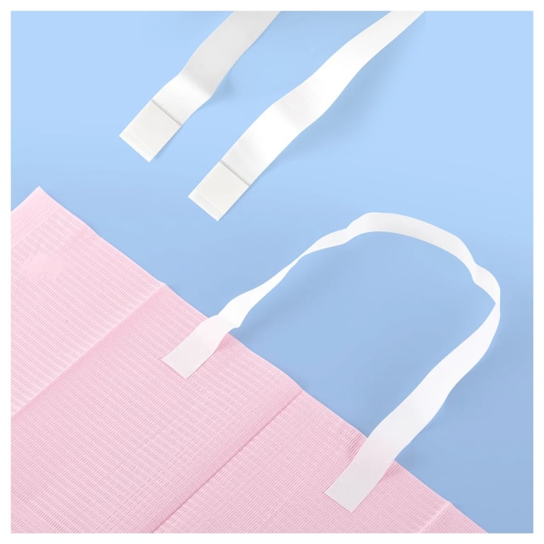 JMU 0.78" x 17.71" Disposable Bib Holders, 250/Pk