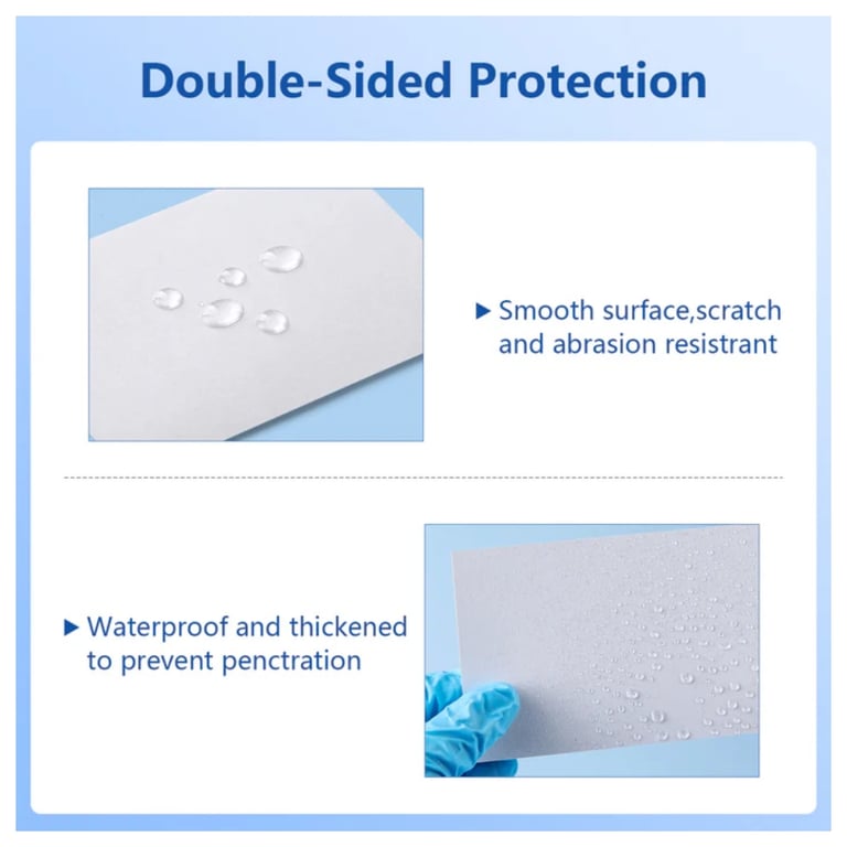 JMU 3" x 4" Double-Sided Plastic-Coated Mixing Pa