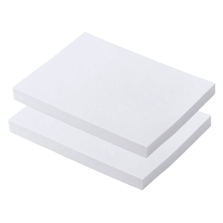 JMU 3" x 4" Double-Sided Plastic-Coated Mixing Pads, 50Sheets/Pad, 1/Pk. Durable, waterproof