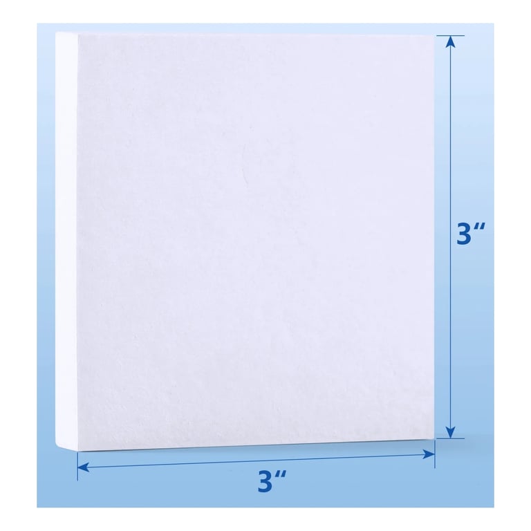 JMU 3" x 3" Double-Sided Plastic-Coated Mixing Pa