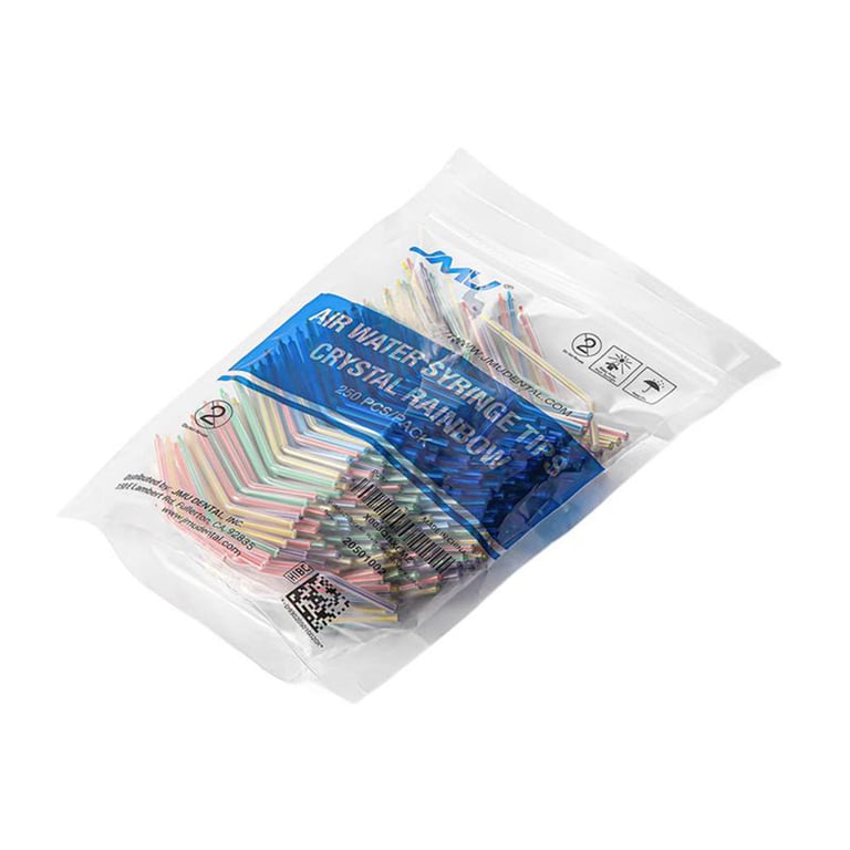 JMU Disposable Air Water Syringe Tips, Assorted C