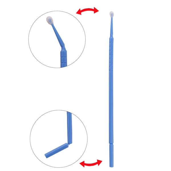JMU Disposable Micro Applicator Brush, Blue Regul