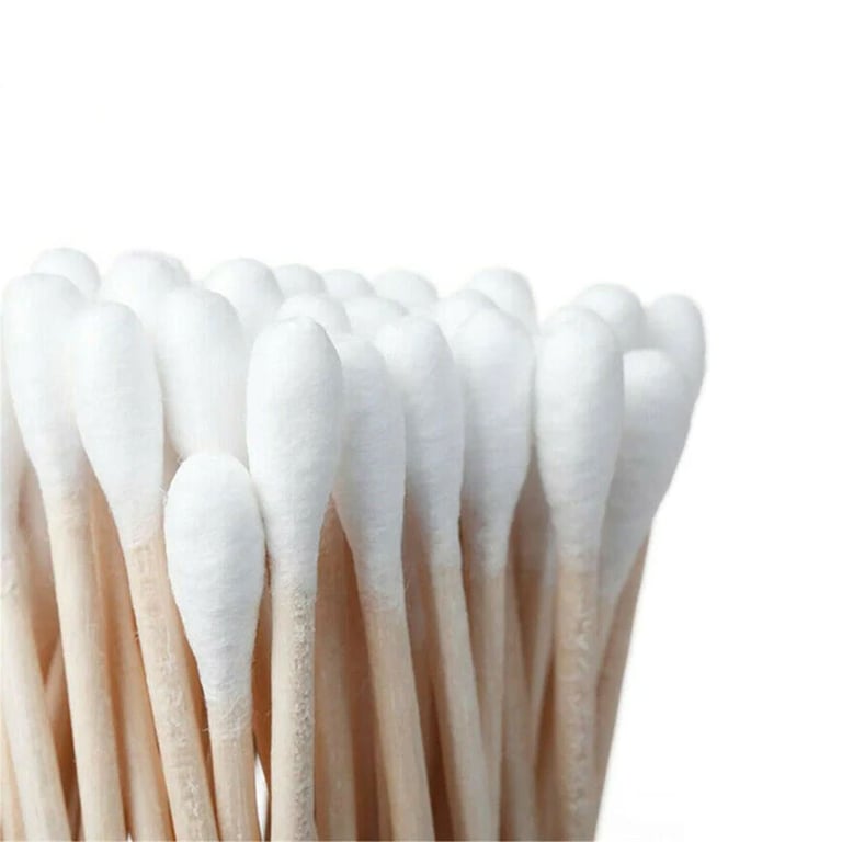 JMU Disposable 3" Cotton Swab Tipped Applicator, 