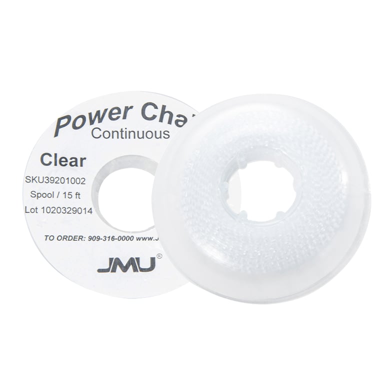 Continuous Chain JMU Orthodontic Elastic Power Chain, Continuous Clear, 15 ft., Single ...