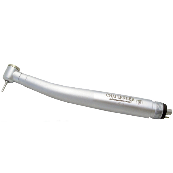 Challenger Miniature Push Button Head, 4-Hole High-Speed Handpiece. Small profile for better