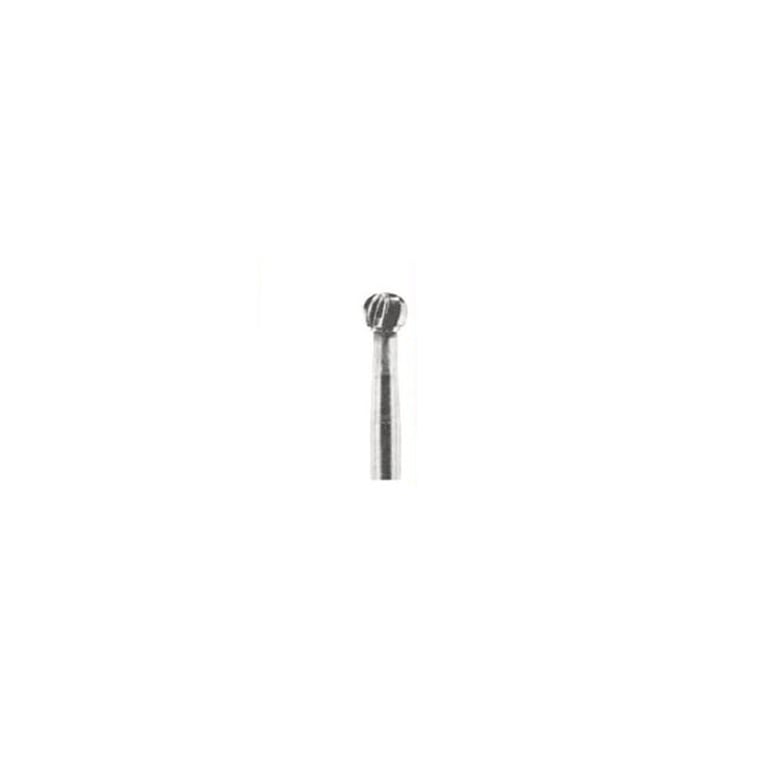 Johnson-Promident Trimming & Finishing Bur, Round #7004, 5/Pk. Diameter: 1.4 mm. TF 12 flutes