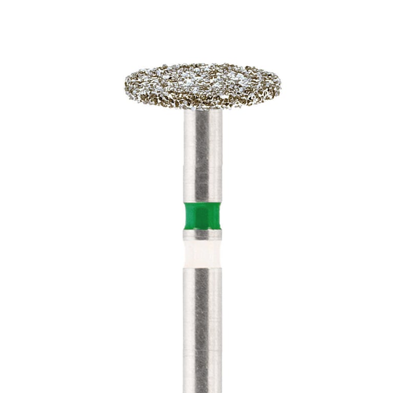 Jota Dentistry FG #Z818.060 Coarse Grit Wheel Shaped Zirconia Diamond Burs, 2/Pk. Head size : 6mm