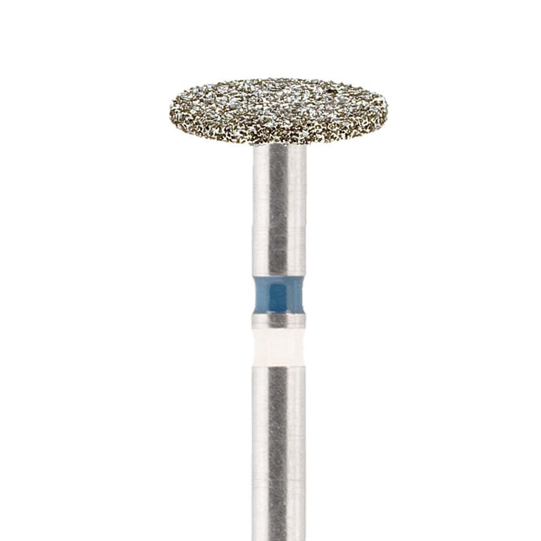 Jota Dentistry FG #Z818.060 Medium Grit Wheel Shaped Zirconia Diamond Burs, 2/Pk. Head size : 6mm