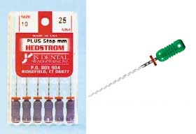 Hedstrom Plus Files - 25 mm #60, 6/Pk. High Quali