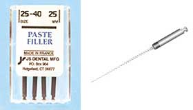 JS Paste Fillers #25 Paste Fillers (Lentulo), 25 mm, Stainless Steel with Metal R/A Handle, ISO
