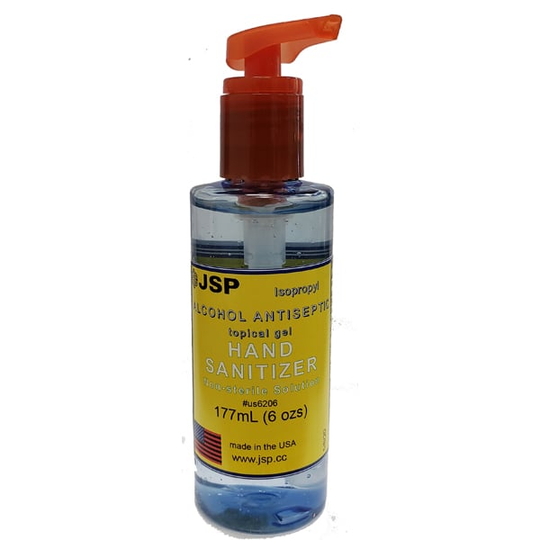 JSP 62% Isopropyl Hand Sanitizer Gel and Skin Lub