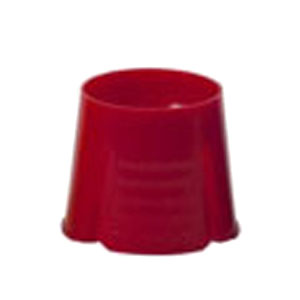JSP Plastic Disposable Dappen Dishes - Red 200/Bo