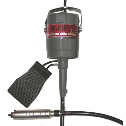 JSP FLEXIBLE SHAFT w/RHEOSTAT, 1/8HP 110V. Complete with Handpiece and high quality foot control