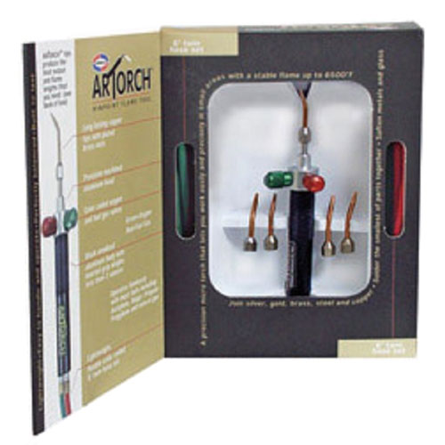 JSP ARTORCH complete with 5 Tips Propane. Jeweler's Torch Outfit welds an unlimited range