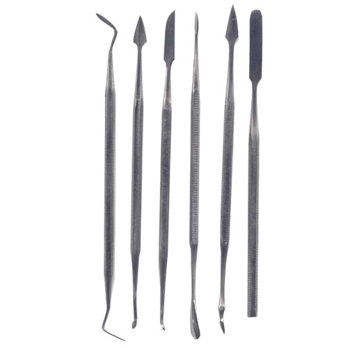 JSP Wax Carving Tools, Set of 6 in plastic pouch. For intricate carving and detail work. Also