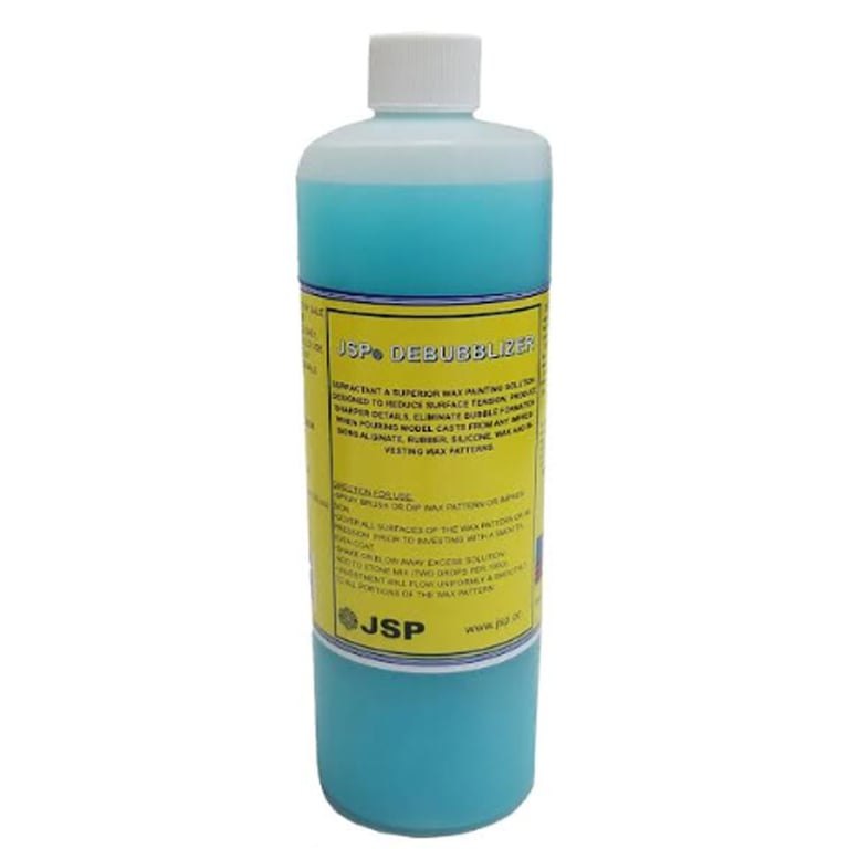 JSP Blue Debubblizer Surfactant, 32oz/Bottle, 1/Pk. Water soluble, alcohol-free. Designed