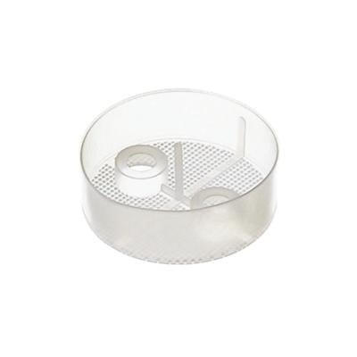 Dispos-A-Trap #5506 evacuation trap for DentalEZ models with black plastic filters, 2.94"