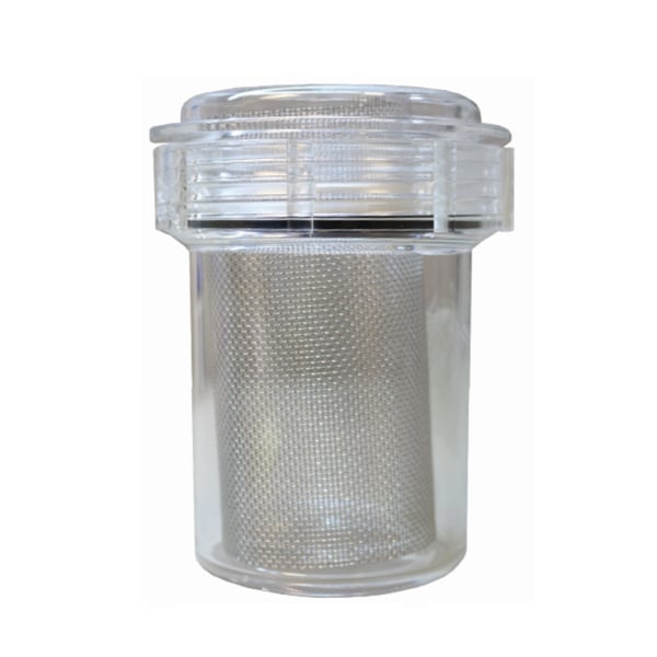 EvacUTrap 2400 central suction evacuation trap, 4.5"W x 5.125"H