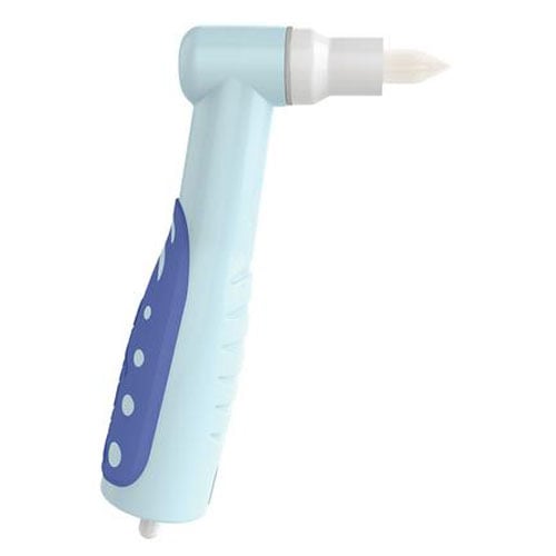 PerfectPearl Brush Disposable Prophy Angle - 200/Pk. White Tapered Brush, Contra angle, beveled