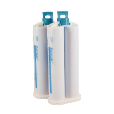 Extrude Wash (Light Body) - Blue, Regular Set vinyl polysiloxane, 32 Cartridge Package: 16 2-paks